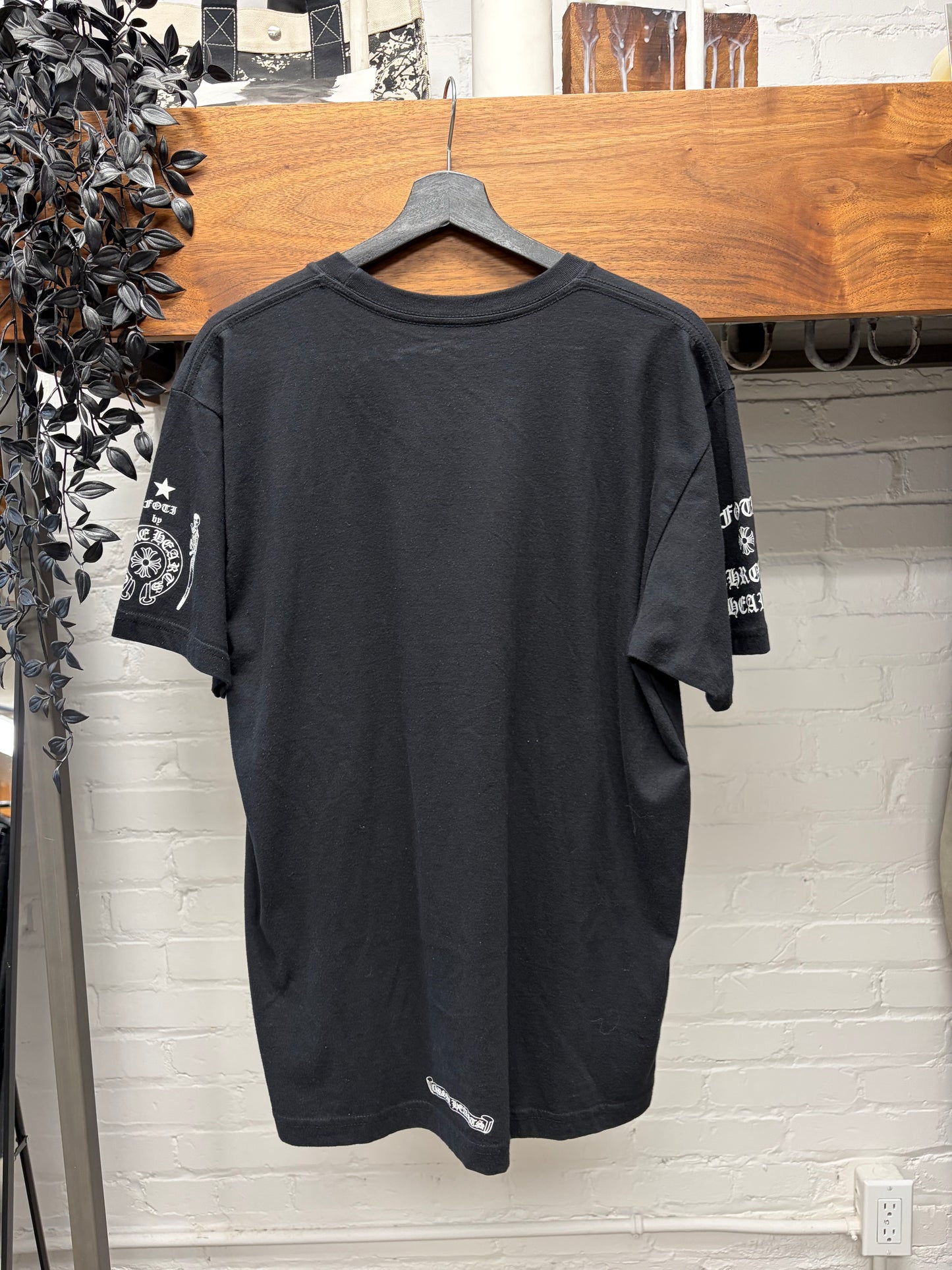 Chrome Hearts Foti ‘Harris Teeter’ Black Skull Graphic T-Shirt