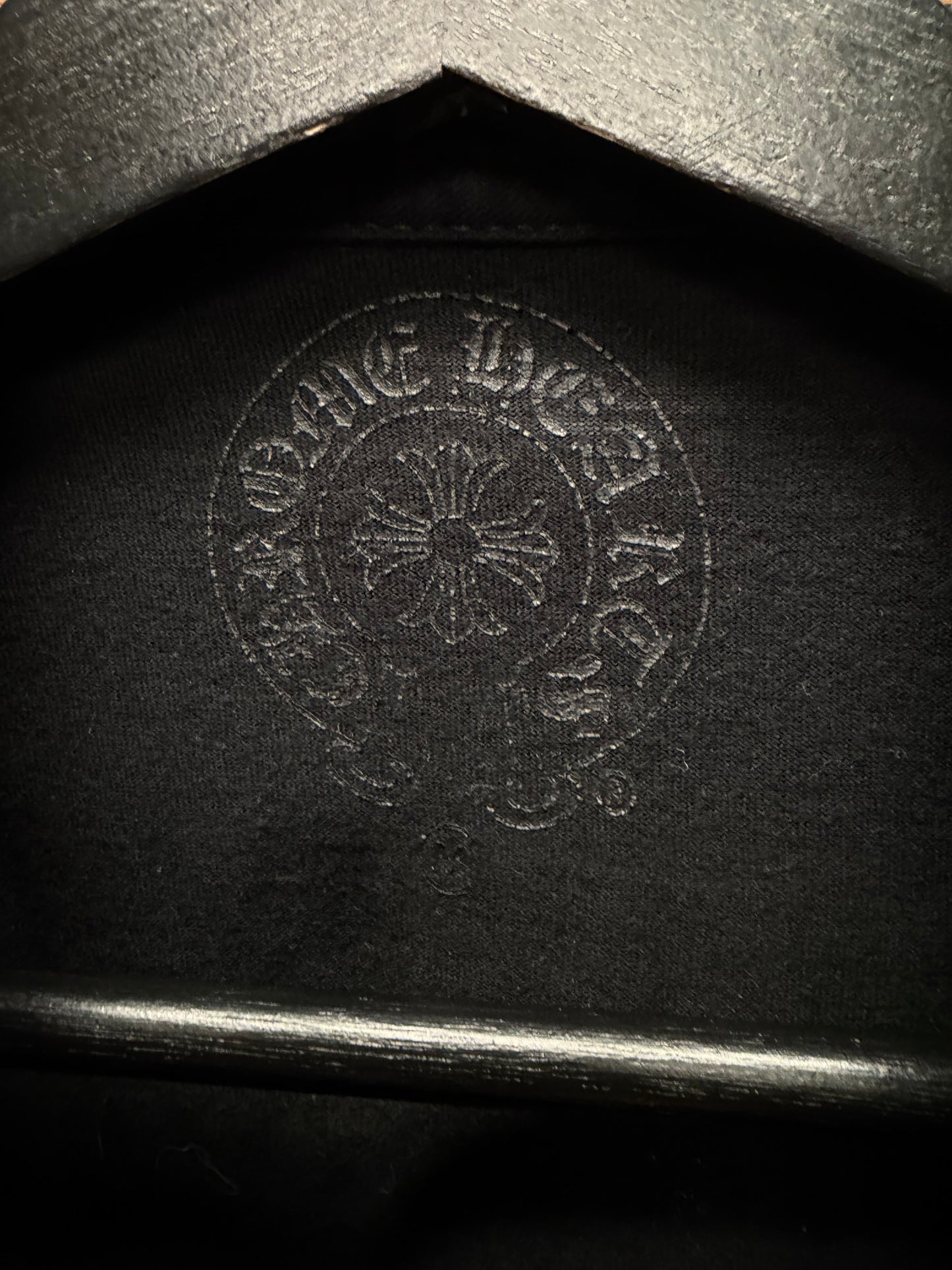 Chrome Hearts ‘Flag Logo’ Black Graphic T-Shirt