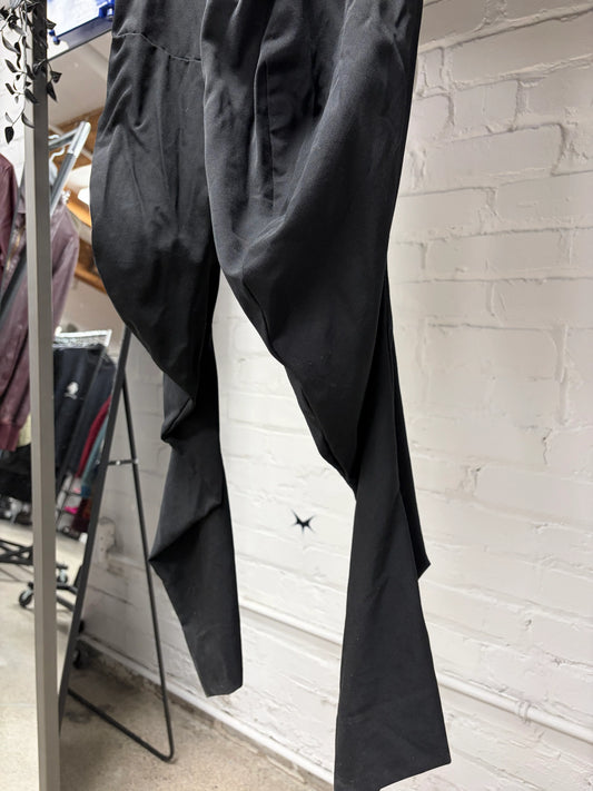 2010 Comme Des Garçons Black Cotton ‘Twist Seam’ Trouser