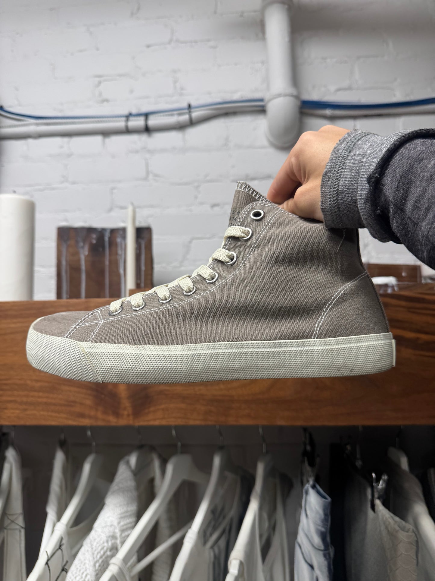 Maison Margiela ‘Tabi’ Split Toe High Top Sneakers