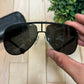 Chrome Hearts ‘Morning Wood’ Ebony/925 Silver Aviator Sunglasses