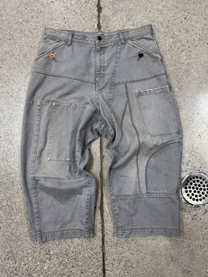 SS2012 Undercover ‘Open Strings’ 3/4 Length Shorts