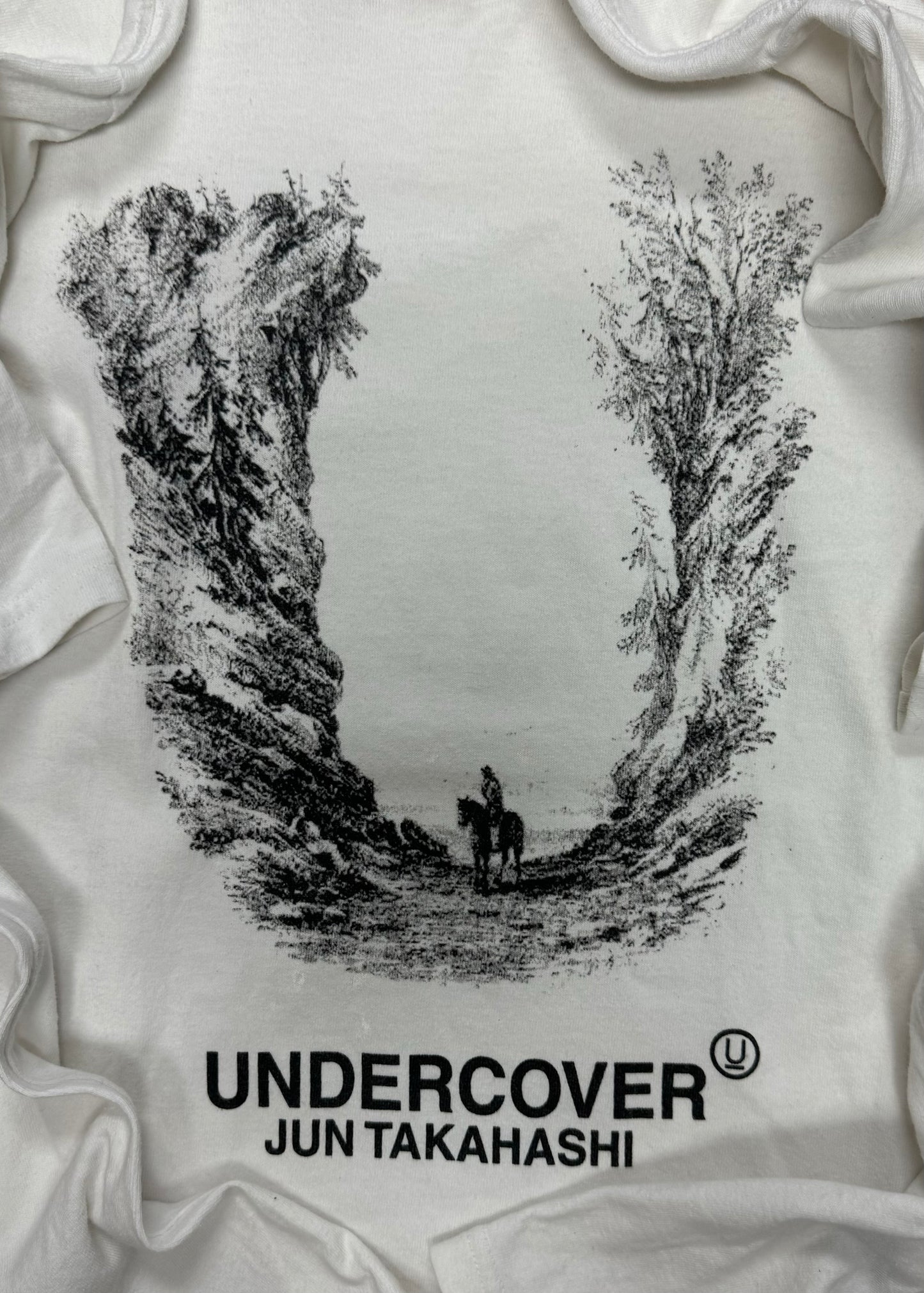 Undercover ‘Lone Rider’ U Logo Graphic T-Shirt