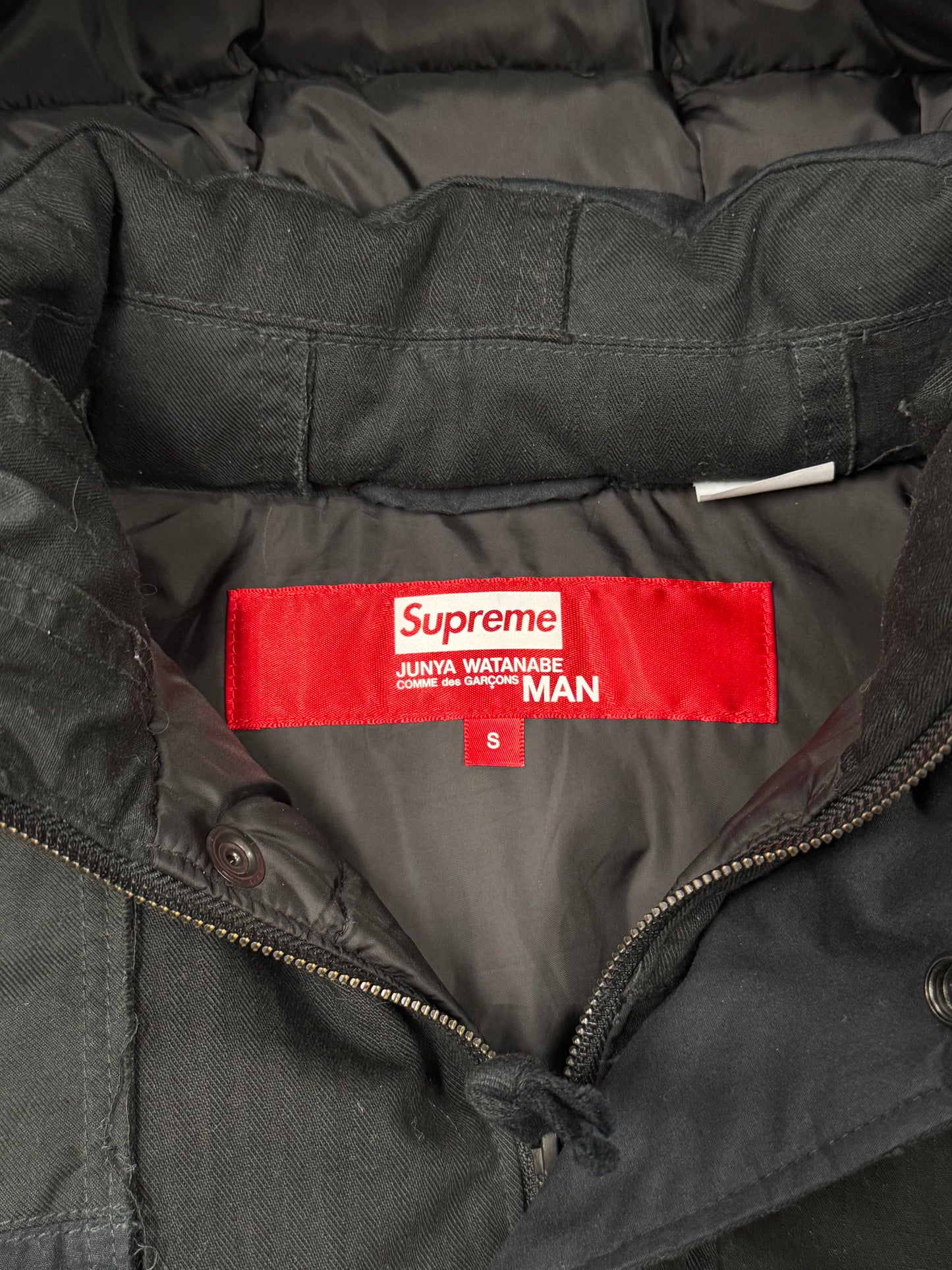 AW2021 Supreme x Junya Watanabe Reconstructed Puffer Jacket