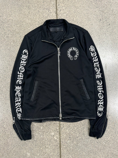 Chrome Hearts Dagger Zip ‘Horseshoe’ Logo Track Jacket