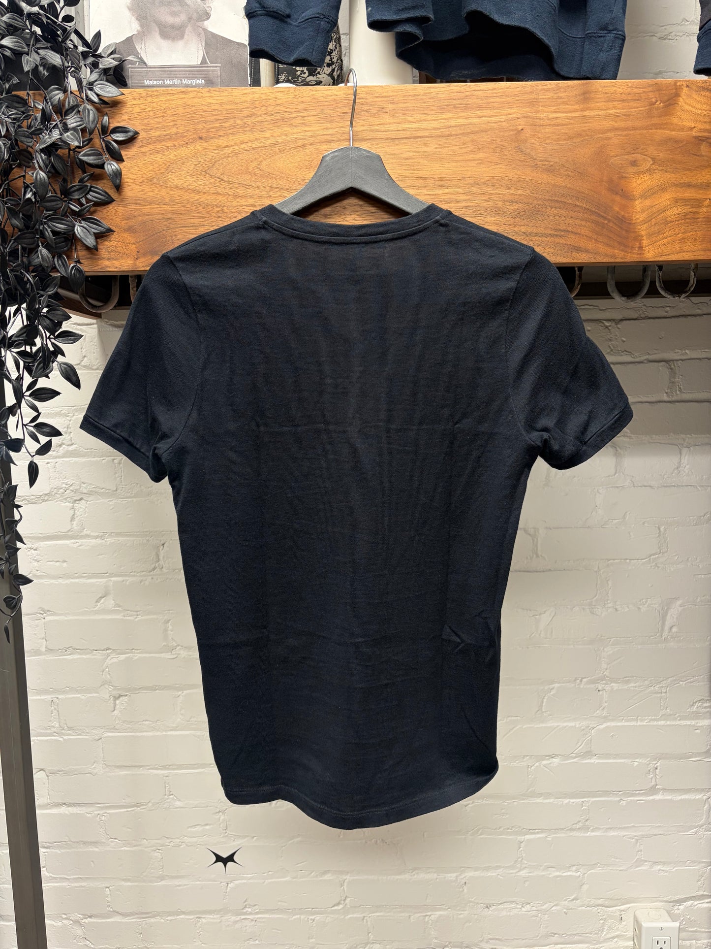 2000s Gucci Striped Red/Green V-Neck Shirt