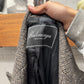 AW2021 Balenciaga Oversized ‘Shoulder-Pad’ Wool/Tweed Distressed Overcoat