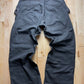 Kapital Wide Leg Washed Black ‘Sailor’ Hybrid Pants