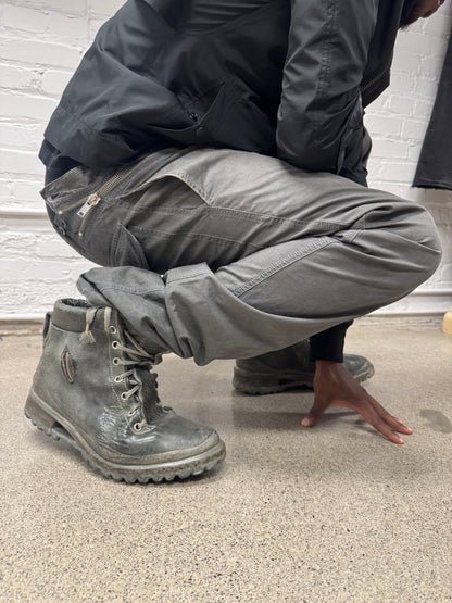 AW2009 Rick Owens Hogwash  ‘Aircut’ Dark Dust Denim