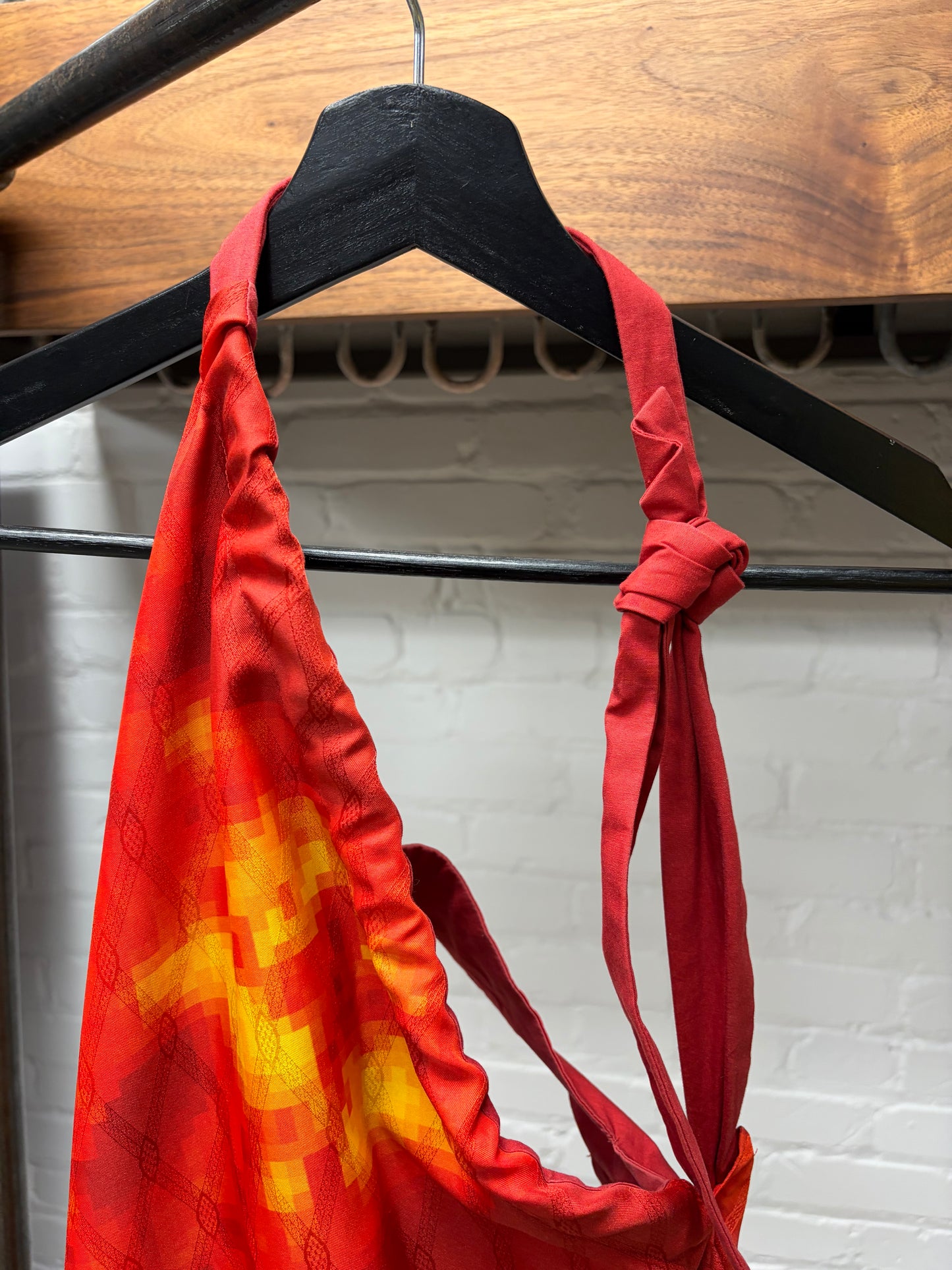 AW1998 Jean Paul Gaultier ‘Vampire’ Pixelated Print Dress