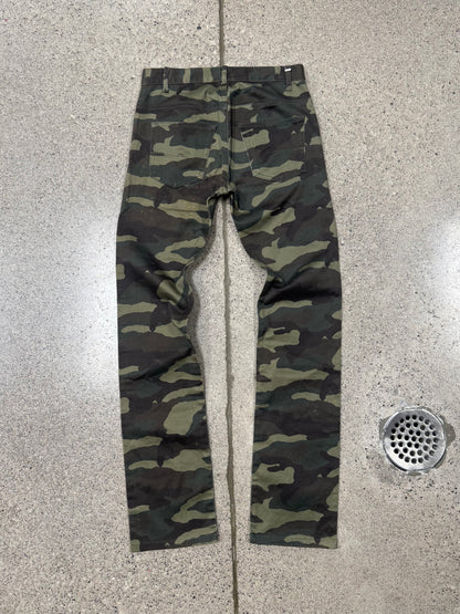 Dior Homme ‘Army Camouflage’ Skinny Denim