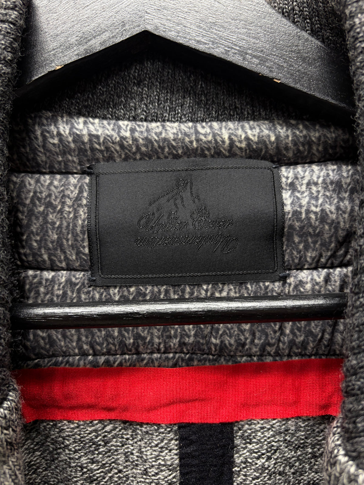 AW2009 Undercover ‘Earmuff Maniac’ Knit/Nylon Padded Hybrid Sport Coat