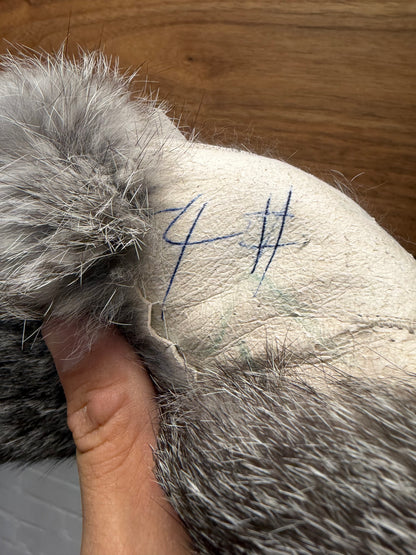 AW1997 Maison Martin Margiela x Bless Genuine Grey Fur Wig