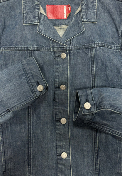 Jil Sander Western Collar Denim Jacket