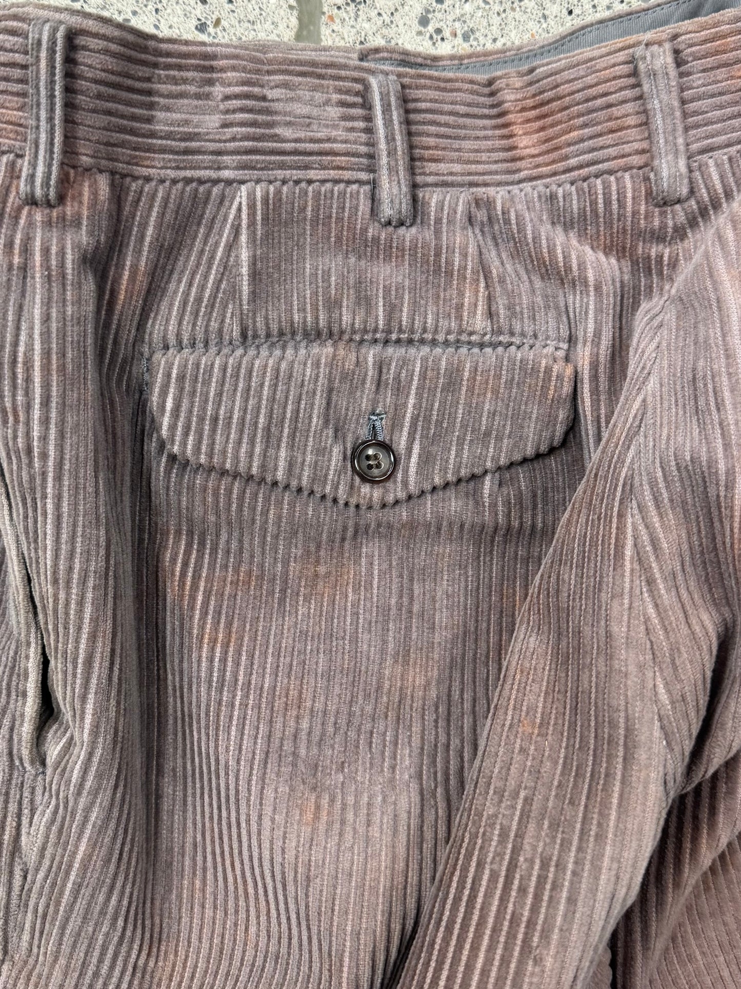 AW1991 Comme Des Garçons Homme Corduroy Trousers