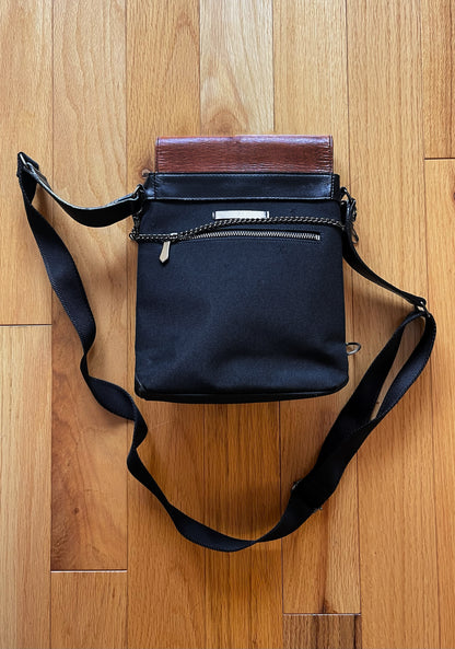 Spring Summer 2001 Jean Paul Gaultier ‘Satan’ Pierced Crossbody Side-Bag