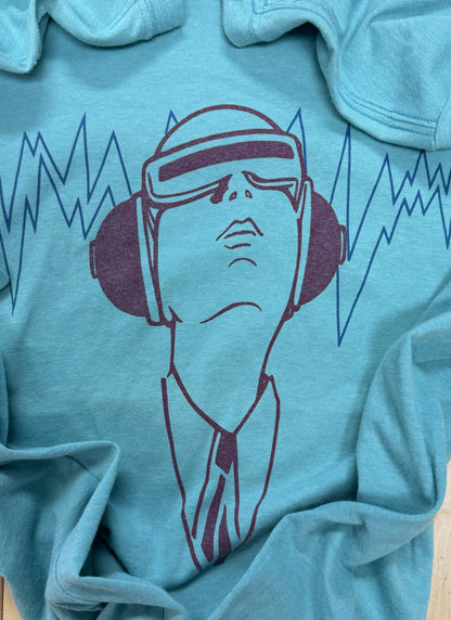 SS2006 Undercover ‘Klaus’ Electric Blue Band T-Shirt