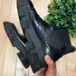 Prada ‘Monolith’ Black Calfskin Leather Boots