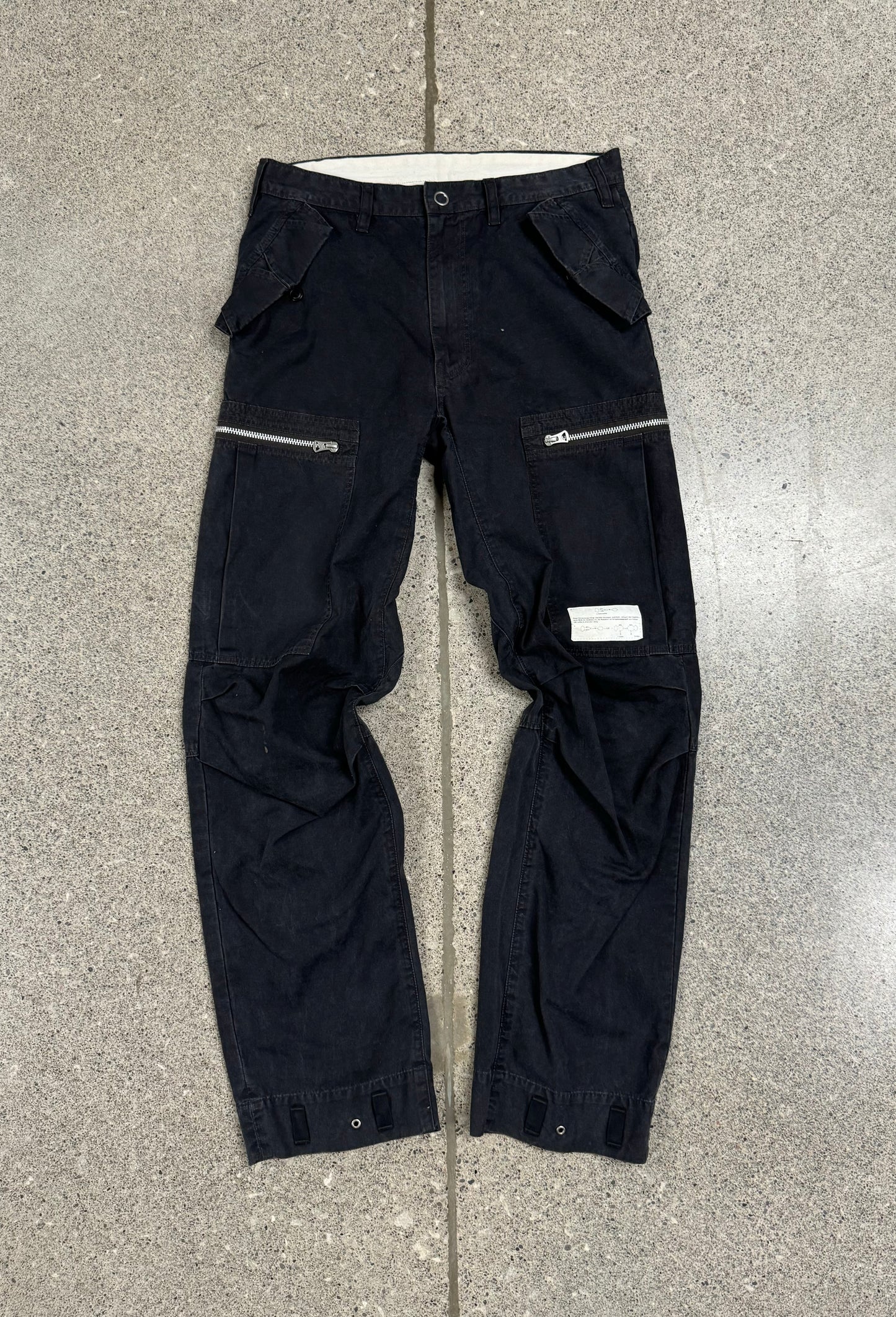 AW2011 Undercover Zipper Detailed Cargo Pants