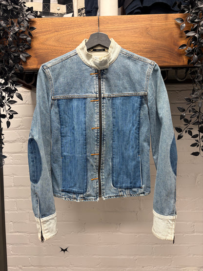 Maison Martin Margiela Reconstructed Hybrid Denim Cafe Jacket