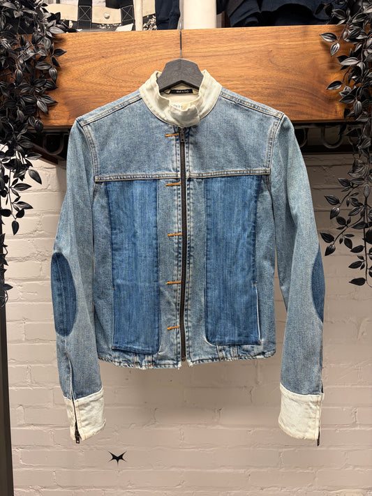 Maison Martin Margiela Reconstructed Hybrid Denim Cafe Jacket