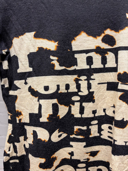 Yohji Yamamoto Wool Print Long Sleeve Shirt