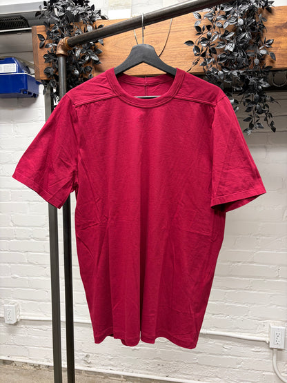 SS2023 Rick Owens ‘Edfu’ Fuchsia/Pink ‘Level’ Short Sleeve Shirt