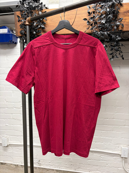 SS2023 Rick Owens ‘Edfu’ Fuchsia/Pink ‘Level’ Short Sleeve Shirt