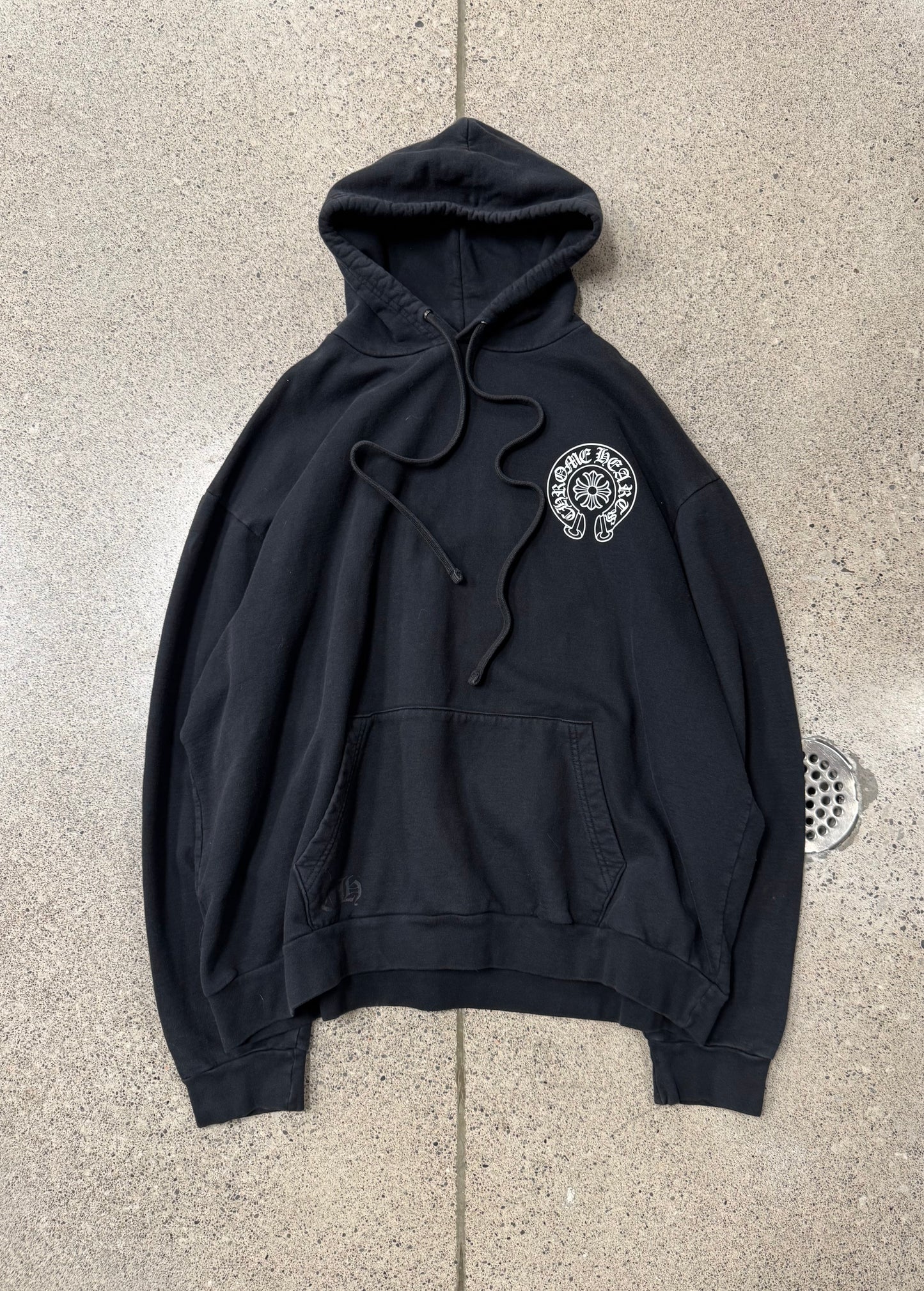 Chrome Hearts Malibu Exclusive ‘Horseshoe’ Logo Hoodie