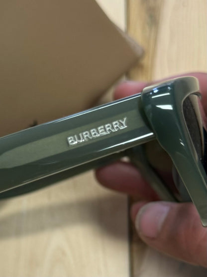 Burberry Green ‘Cat Eye’ Sunglasses