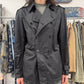 Yohji Yamamoto ‘Y’s’ Double Breasted Black Poplin Coat