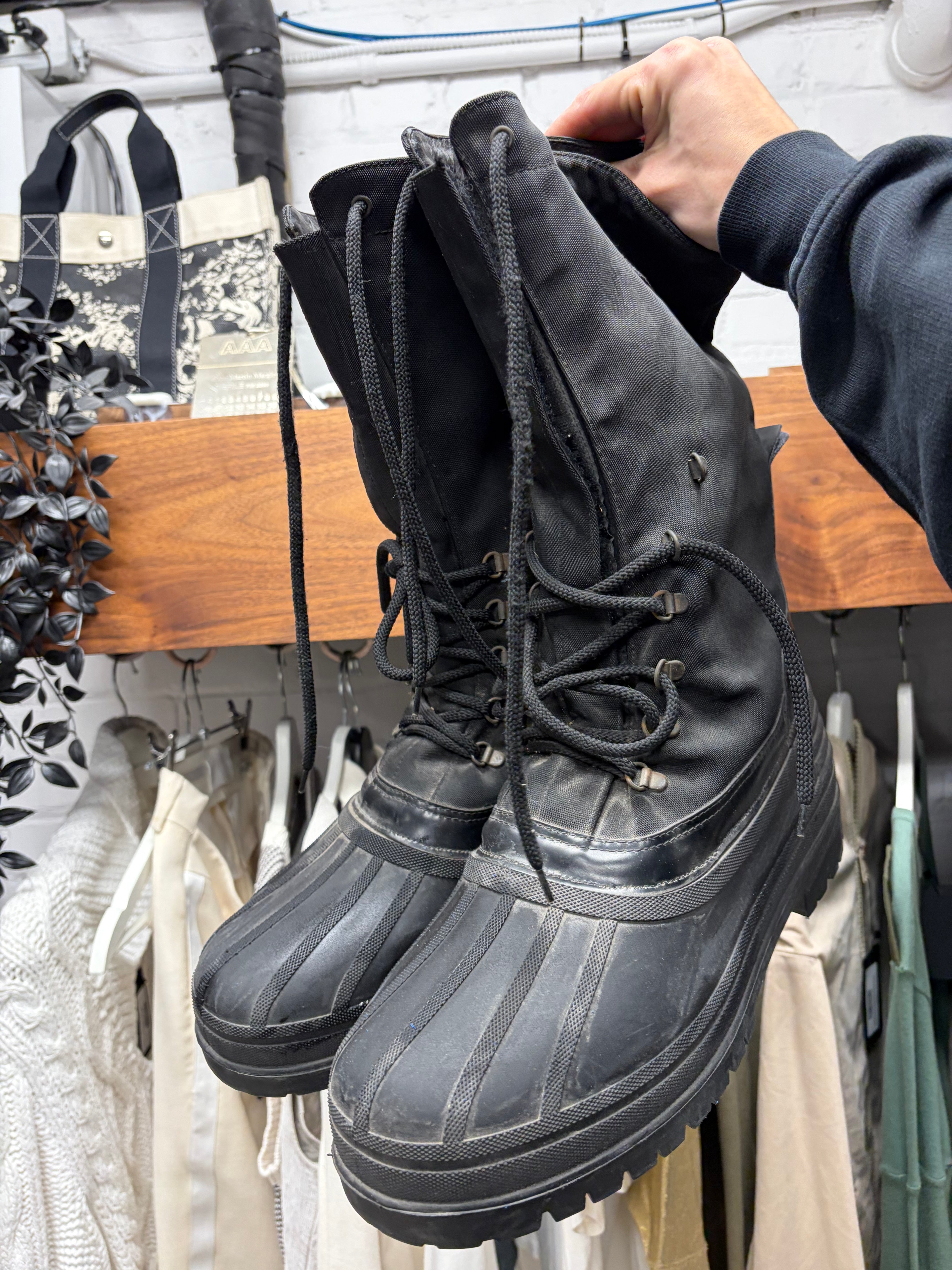 Vintage Gucci by Tom Ford Canvas/Rubber Duck Hunting Boots – Alex