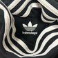 Balenciaga x Adidas Wide Leg 3 Stripe Sweatpants