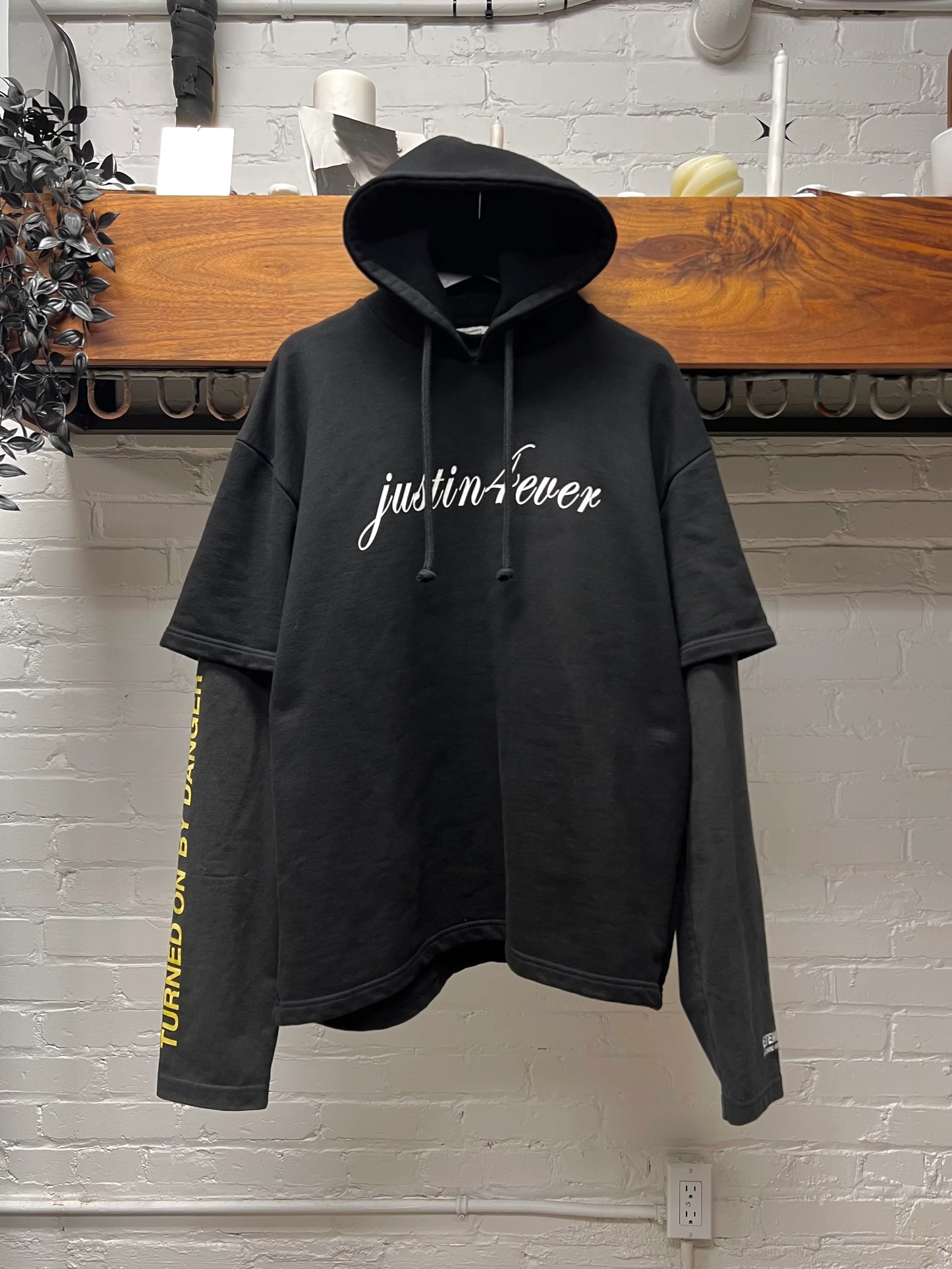 AW2017 Vetements ‘11 Inch Gun Club’ Pullover Hoodie