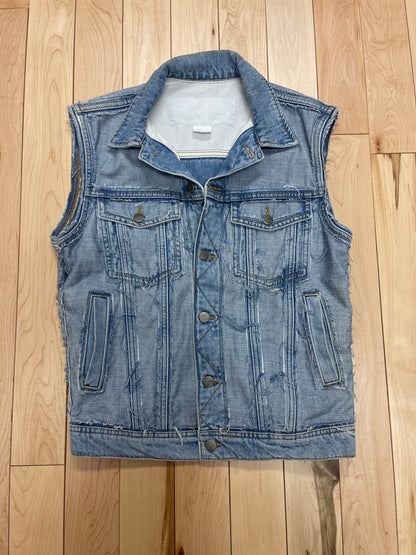 Spring Summer 2012 Margiela x H&M Distressed Denim Vest