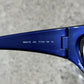 Balenciaga ‘Dynamo’ Blue Tint Oval Shape Sunglasses