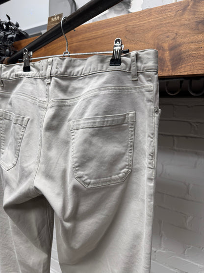 2009 Prada Tan Khaki ‘Button Fly’ Bootcut Pants