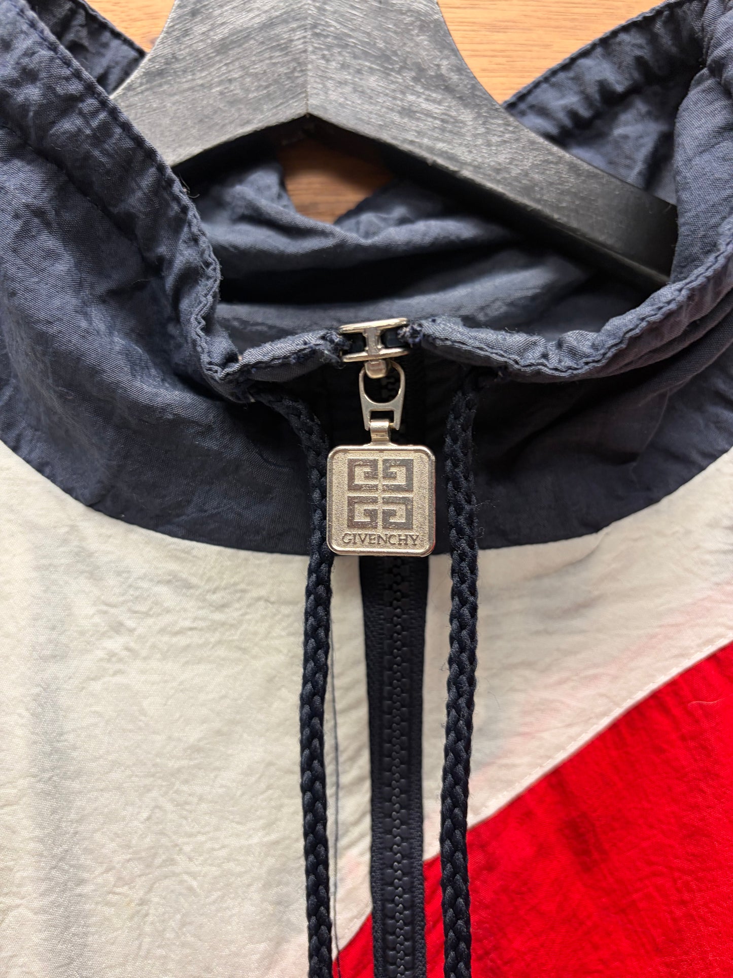 Vintage 90s Givenchy Athletic Windbreaker Track Jacket