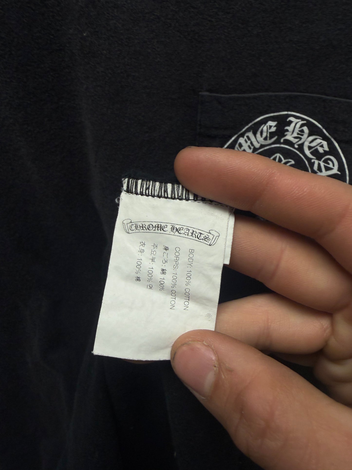 Chrome Hearts ‘The Heroes Project’ Black Graphic T-Shirt