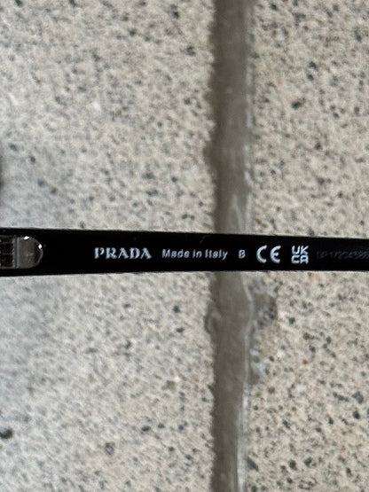 Prada ‘Blue Ray’ Black Tinted Square Shape Sunglasses