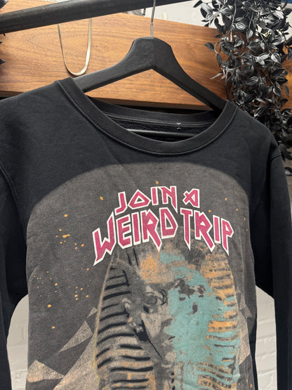 AW2013 Balenciaga ‘Join a Weird Trip’ Metal Logo Sweatshirt