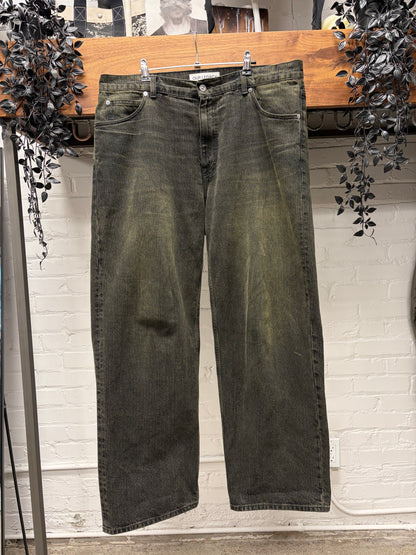 Our Legacy ‘Vast Cut’ Dyed Dark Green Denim