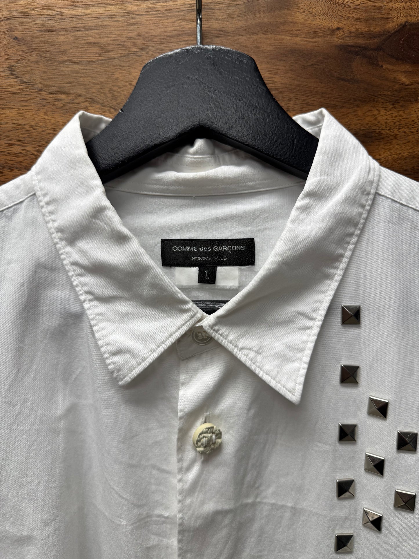 2012 Comme Des Garçons Homme Plus ‘Studded’ Button Up Shirt