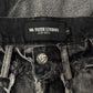 No Faith Studios ‘001’ Washed Grey Flared Denim