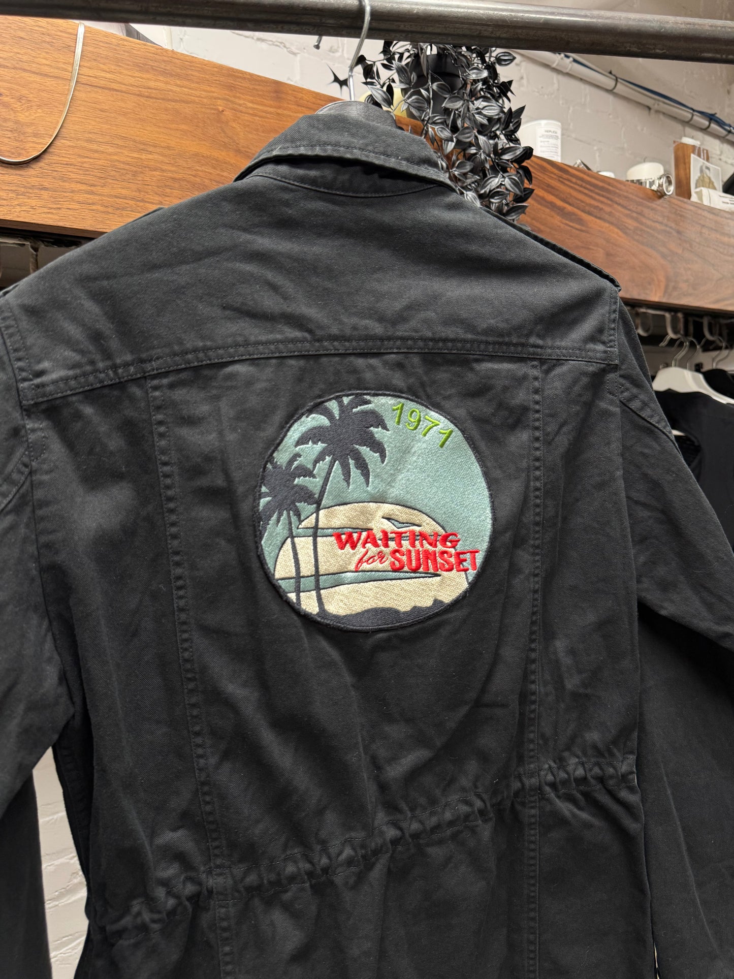 SS2017 Saint Laurent ‘Waiting for Sunset’ Military Jacket