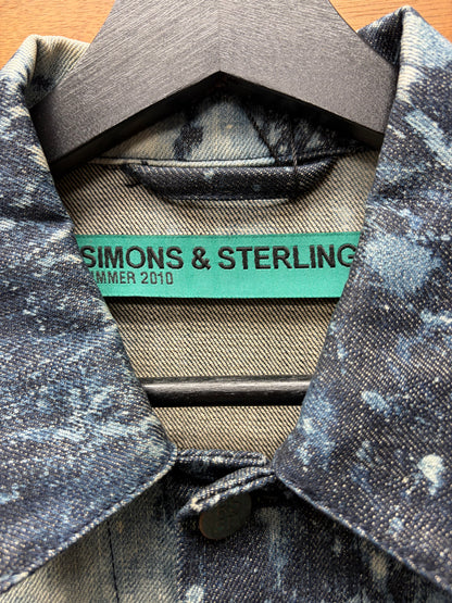 SS2010 Raf Simons x Sterling Ruby ‘Crystal Blue’ Denim Jacket