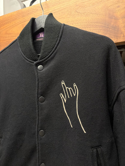 Vintage Yohji Yamamoto ‘Y’s’ Wool Patched Varsity Jacket