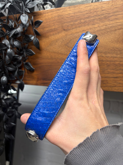 Balenciaga Genuine Snakeskin Leather Bracelet