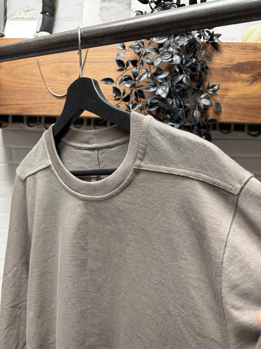 SS2023 Rick Owens ‘Edfu’ Dust Brown Sweatshirt