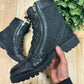 AW2012 Maison Margiela Double-Zip Leather Combat Boots